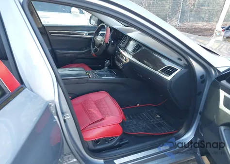 2016 Hyundai Genesis 3.8 from USA, damaged, VIN KMHGN4JE2GU140907